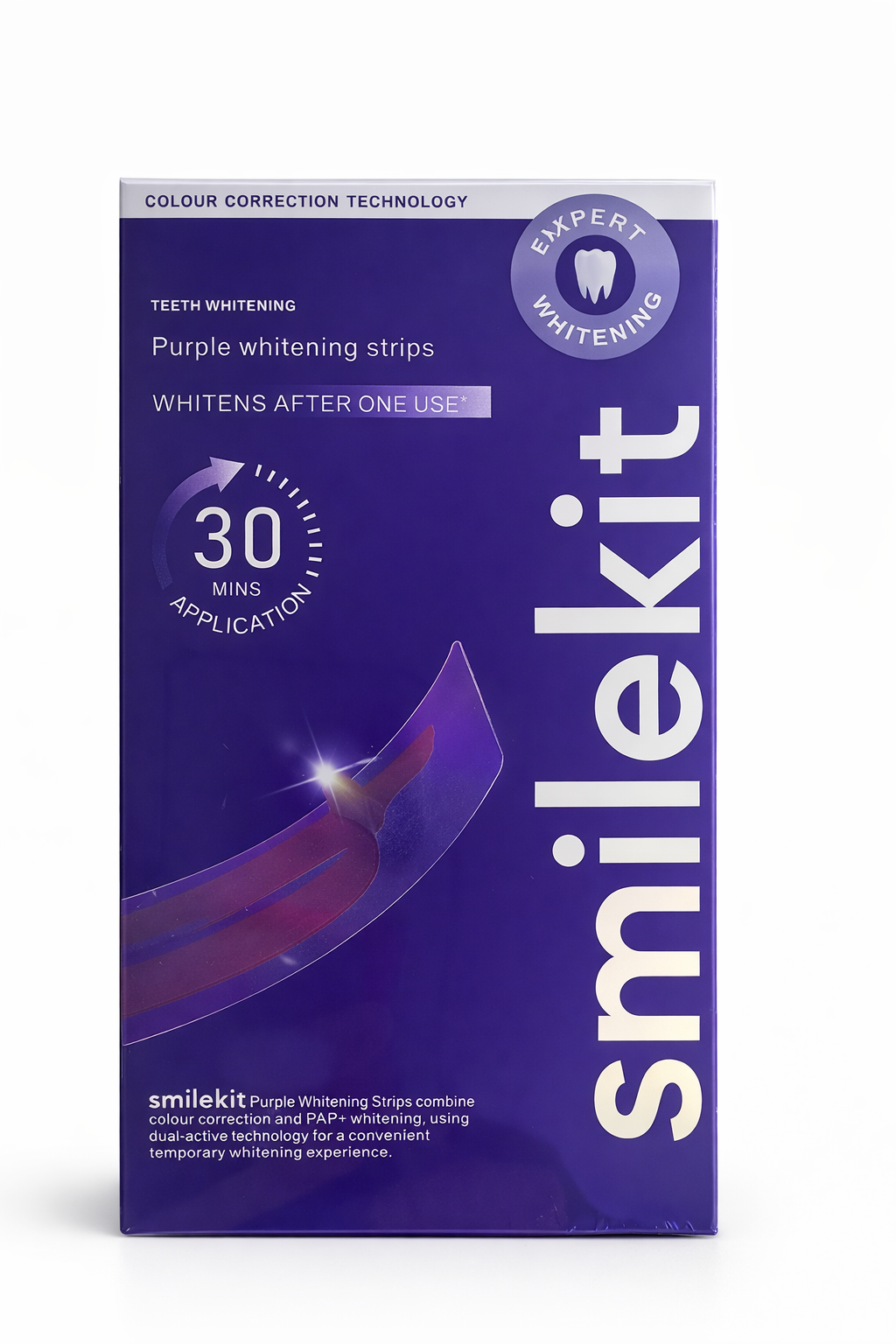 Pack Tiras Blanqueadoras Moradas Smilekit®