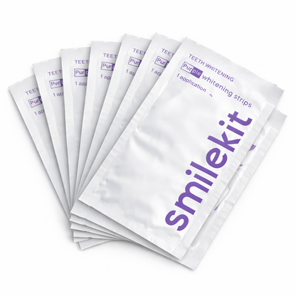 Pack Tiras Blanqueadoras Moradas Smilekit®